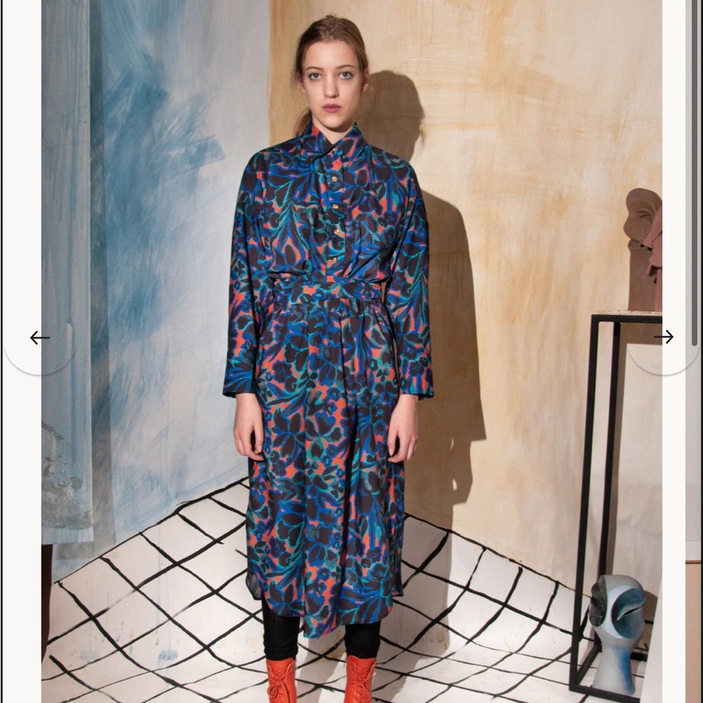 United in Motion shirt dress (so very flattering), Opus Dress - Persimmon
